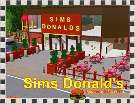 Sims Donald's - Restaurant Fast Food